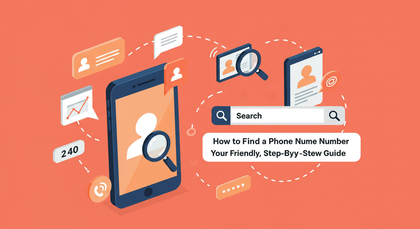 How to Find a Phone Number with a Name for Free Your Friendly, Step-by-Step Guide