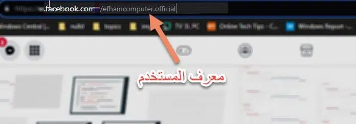 البحث في خدمة بحث فيسبوك السعودية بواسطة معرف حساب facebook