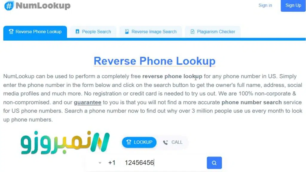 numlookup